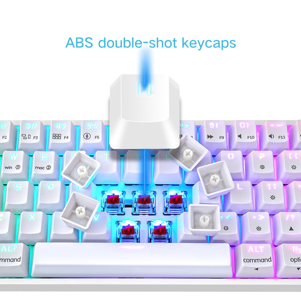 Mekaniske tastaturer - Trådløs Bluetooth RGB