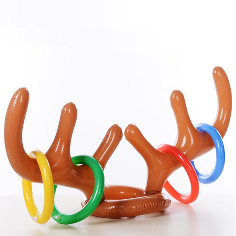 Oppblåsbart Cactus Ring Toss Game Set