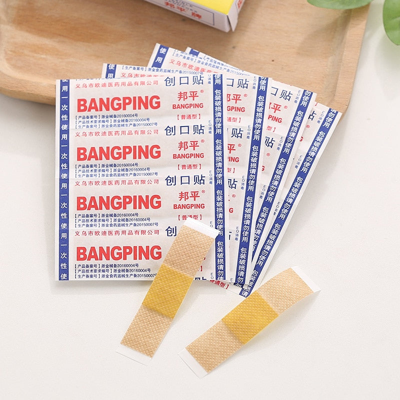 100pcs/pack Patch Bandage Tape Adhesive Plaster