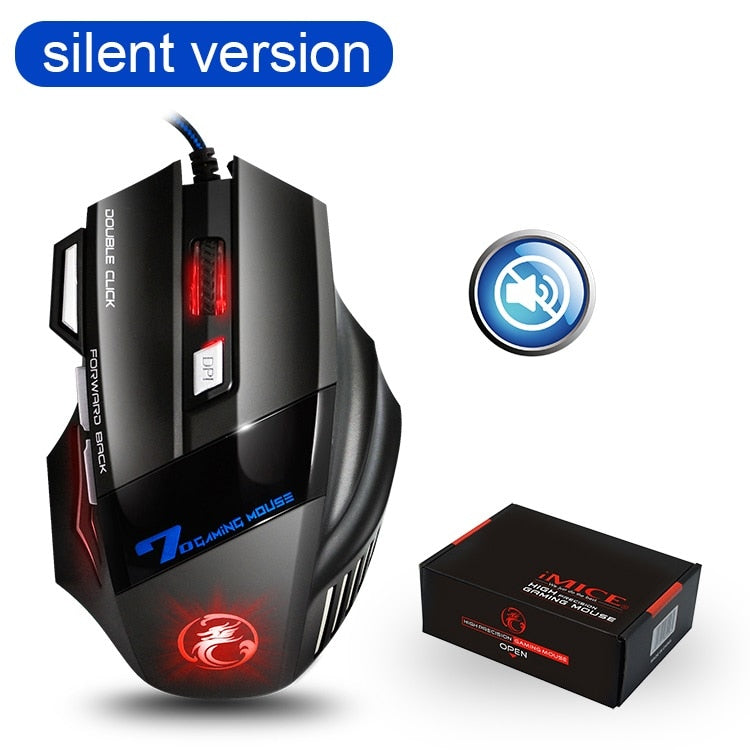 Wired Gaming Mouse LED 5500 DPI