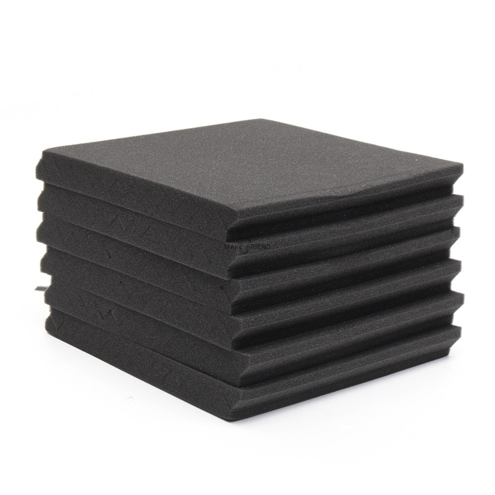 24PCS 300x300x25mm Studio Acoustic Foam