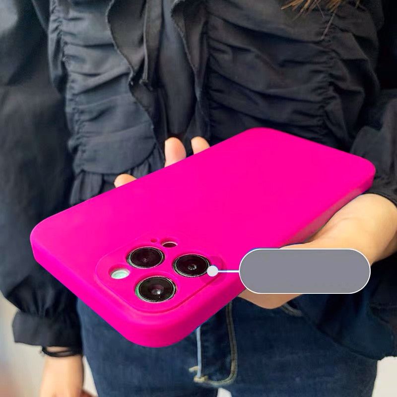 Silicone Phone Case For iPhone