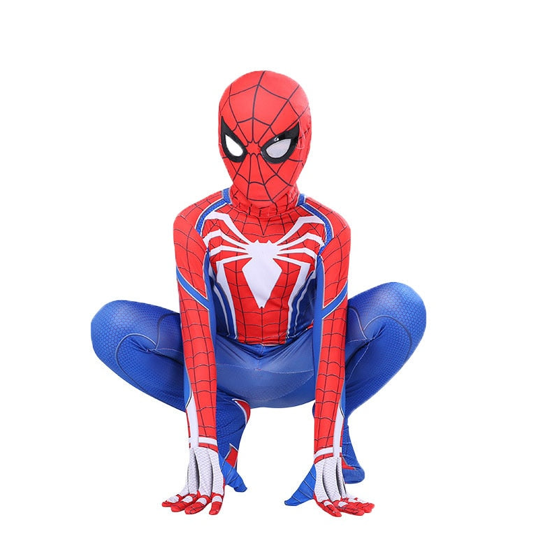 Spiderman Cosplay kostymedress for barn