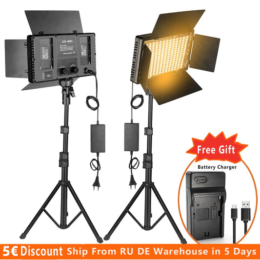 U800 LED Photo Studio Light 40W/50W Panel Lamp