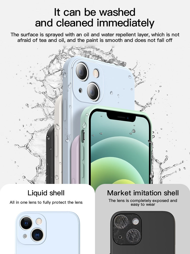 Silicone Phone Case For iPhone