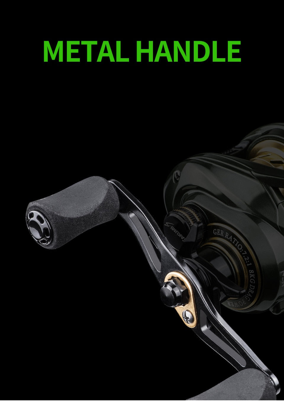 Baitcasting Reel 7.2:1