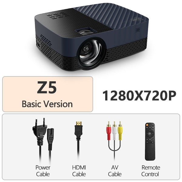 Full HD 1080P Projector LED Theater MINI Beamer Home Cinema