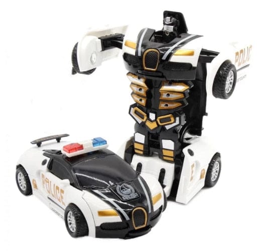 Car Toys Automatic Transform Robot Plastic Car Toy