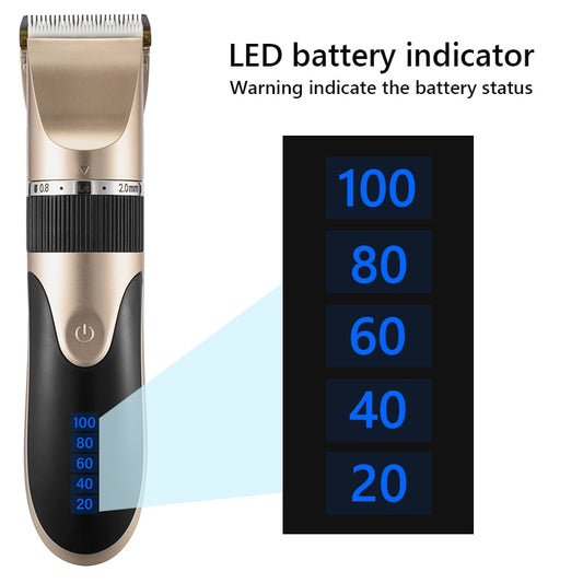 Hair Clipper Trimmer Rechargeable Cutting Machine