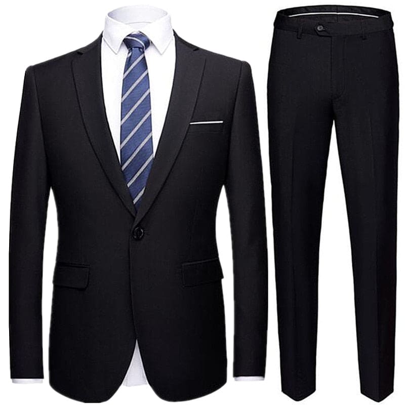 Jacket + Pants 2 Pieces Set Suit