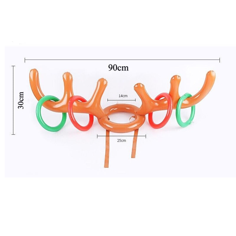 Oppblåsbart Cactus Ring Toss Game Set