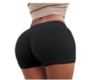 Høy midje Push Up Elastisitet Pustende Scrunch Butt Sports Shorts