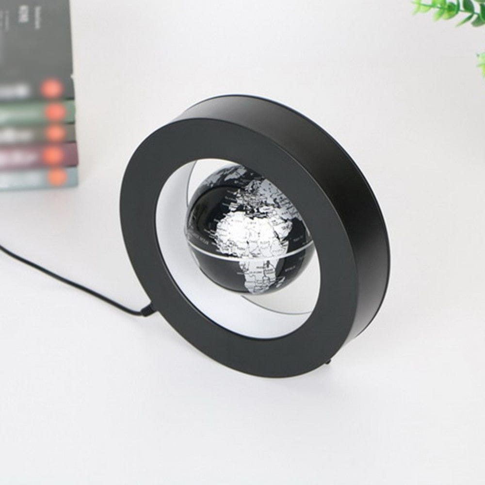 Leviterende lampe | Magnetisk levitasjonsklode LED roterende globe