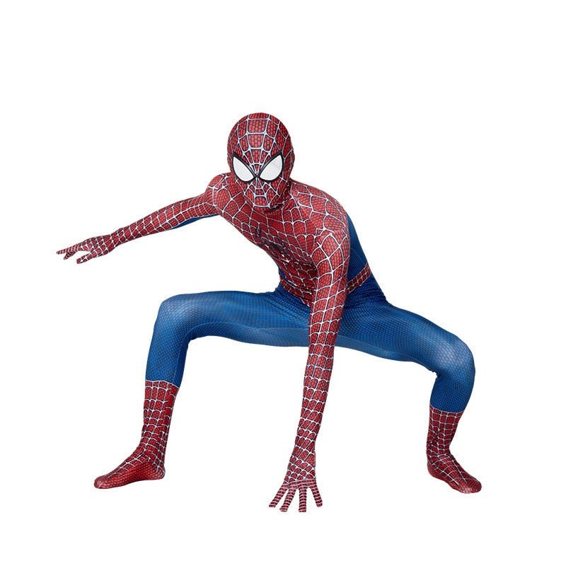 Spiderman Cosplay kostymedress for barn