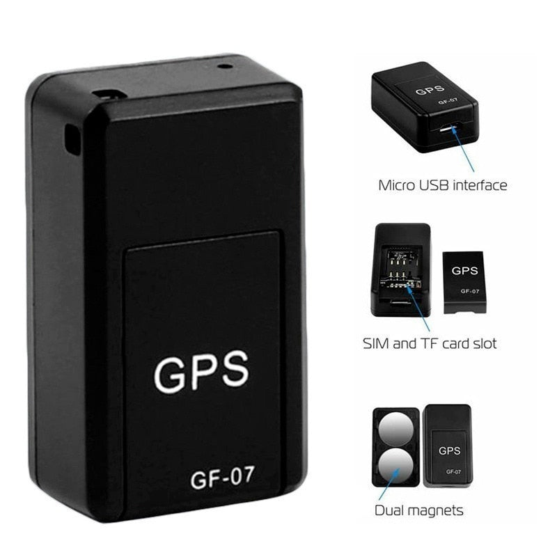 Mini GPS Tracker Magnetic Mount Real Time Tracking