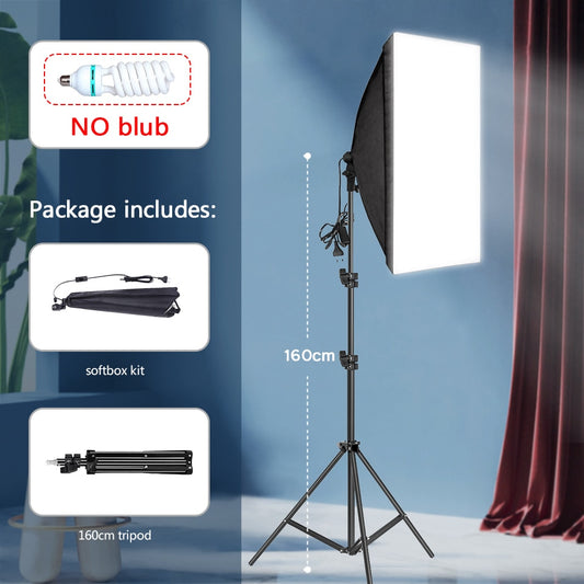 Professional Photography softbox Lighting  With Tripod