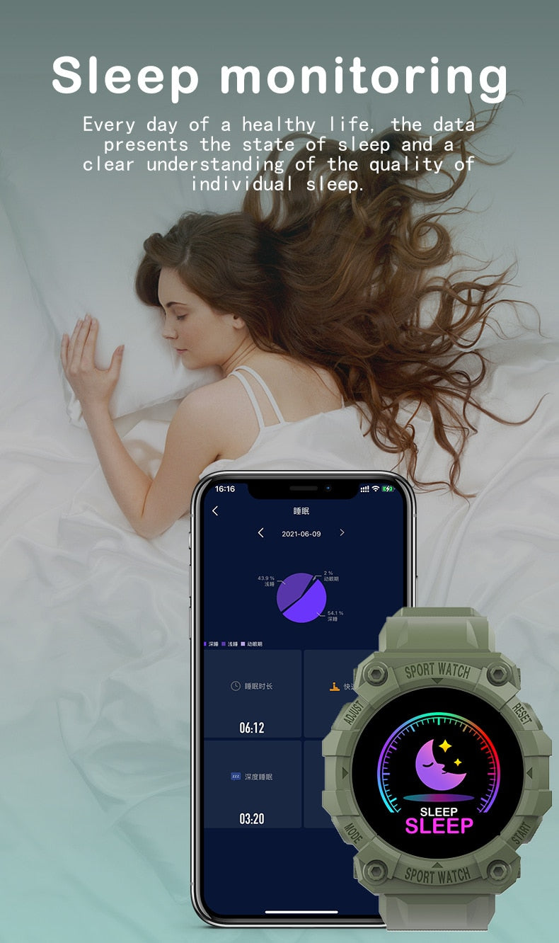 Vanntett Bluetooth Smartwatch Touch for IOS Android