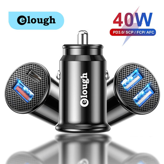 USB C Car Charger 40W 5A