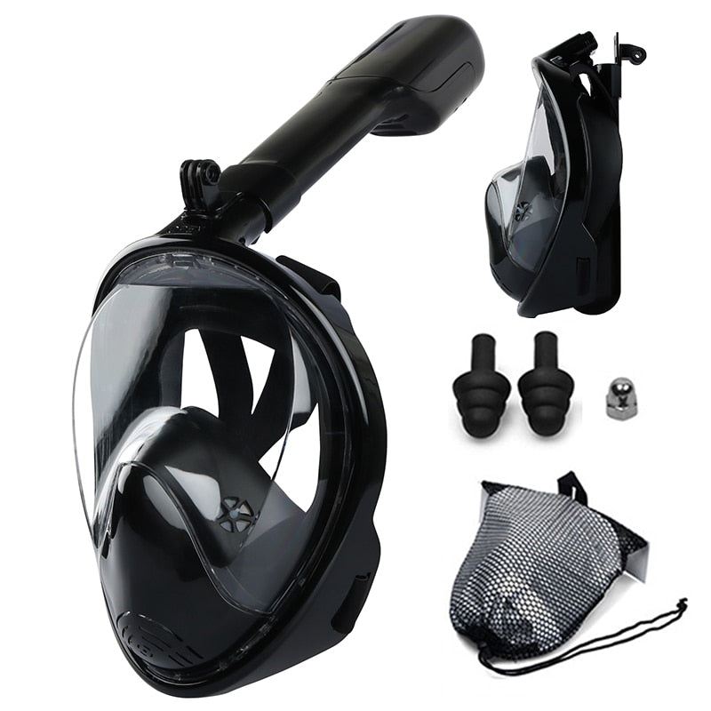 Underwater Scuba Anti Fog Full Face Diving Mask Snorkeling