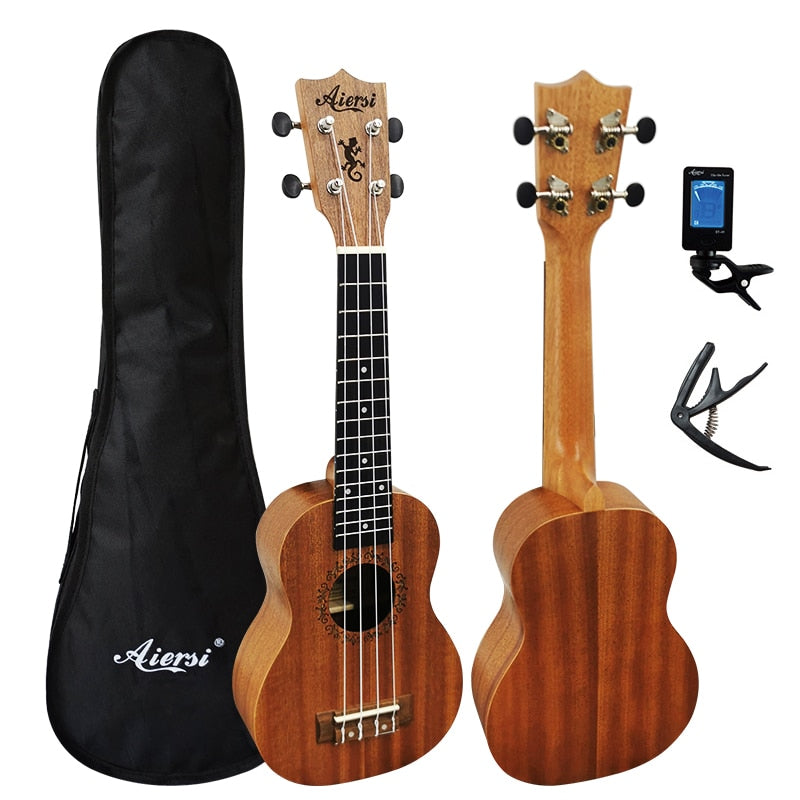 21 tommer ukelele 4 streng