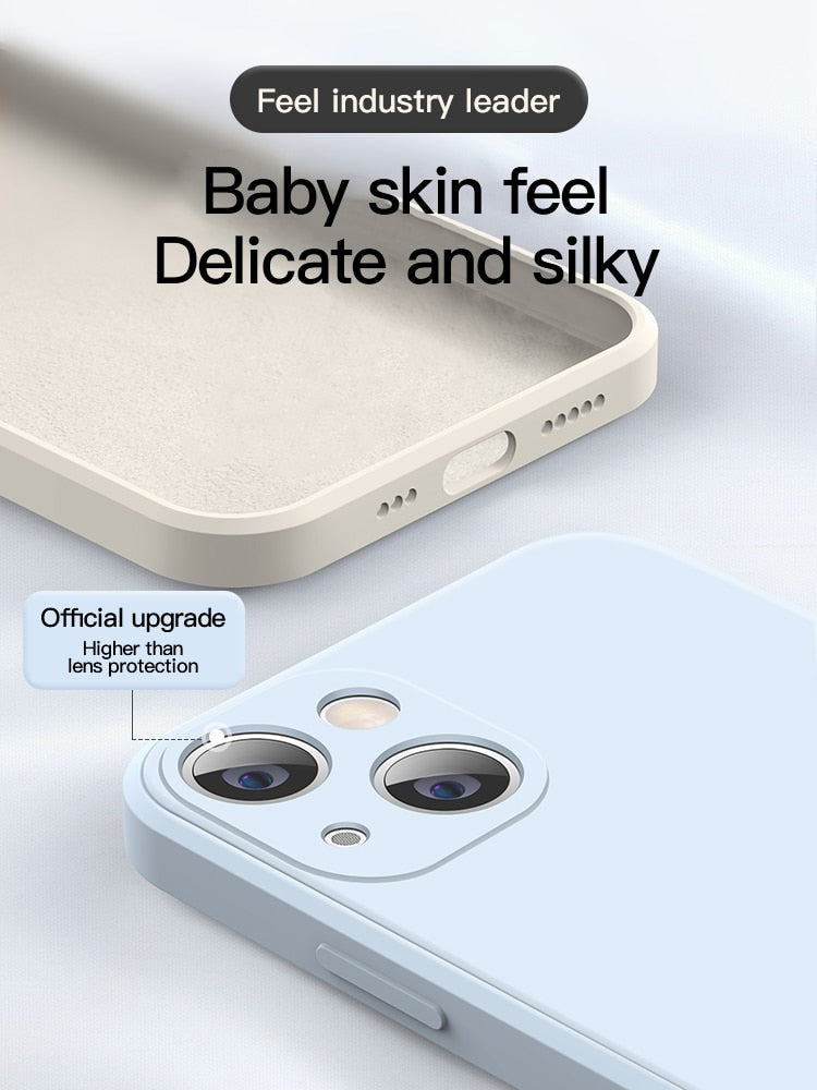 Silicone Phone Case For iPhone