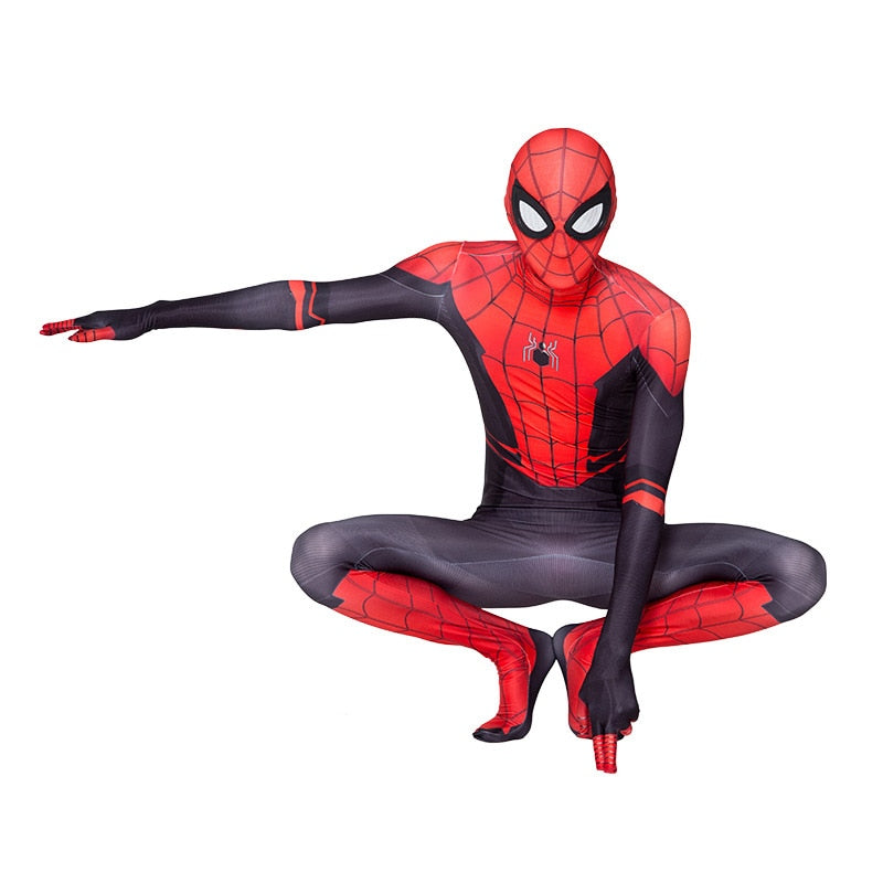 Spiderman Cosplay kostymedress for barn