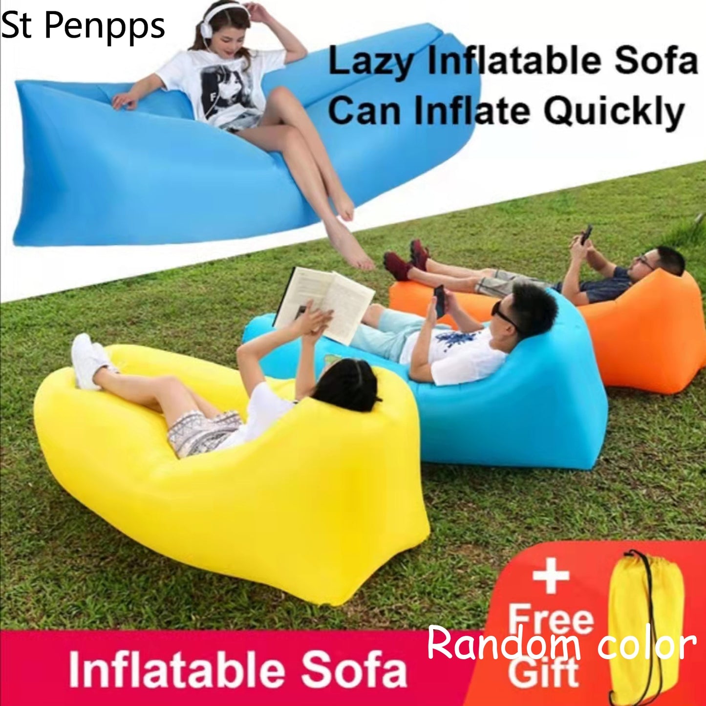 Inflatable Sofa Bag Air Bed