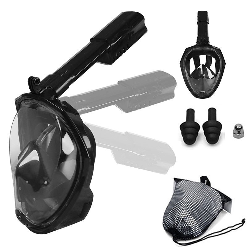 Underwater Scuba Anti Fog Full Face Diving Mask Snorkeling