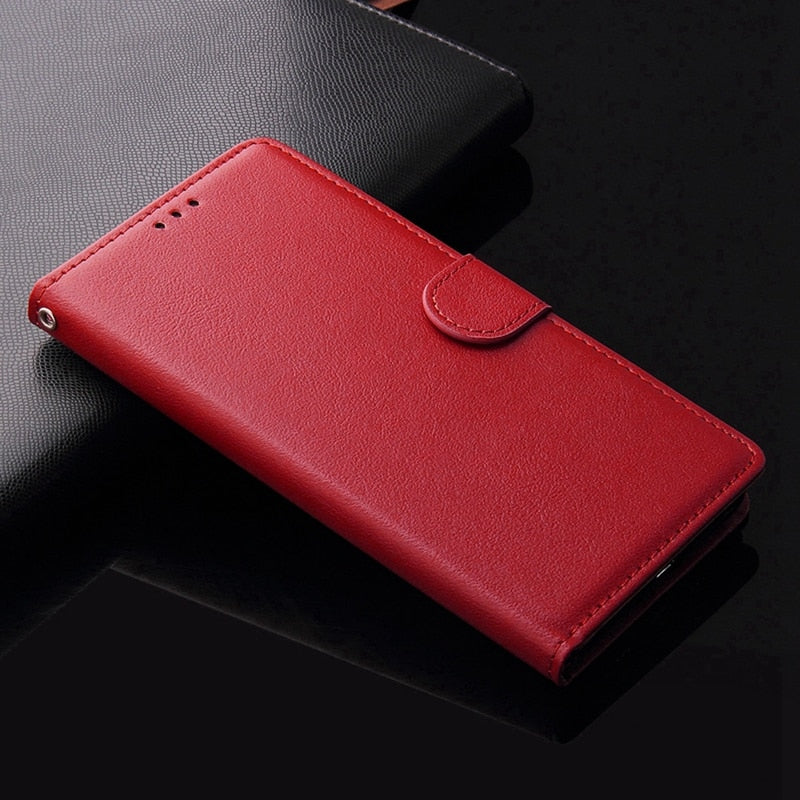 Wallet Leather Case For Samsung