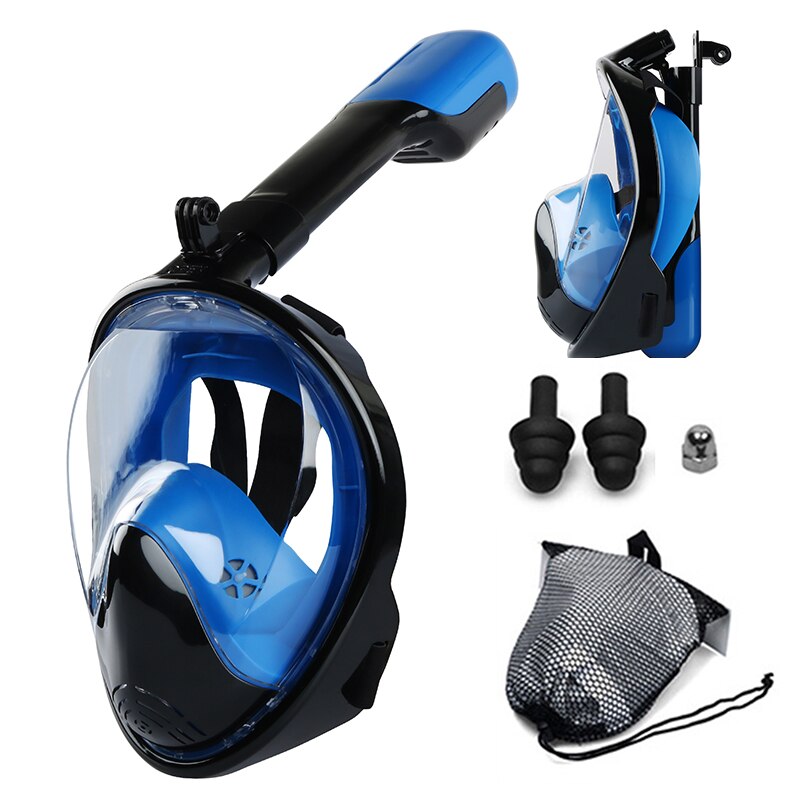 Underwater Scuba Anti Fog Full Face Diving Mask Snorkeling