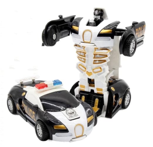 Car Toys Automatic Transform Robot Plastic Car Toy