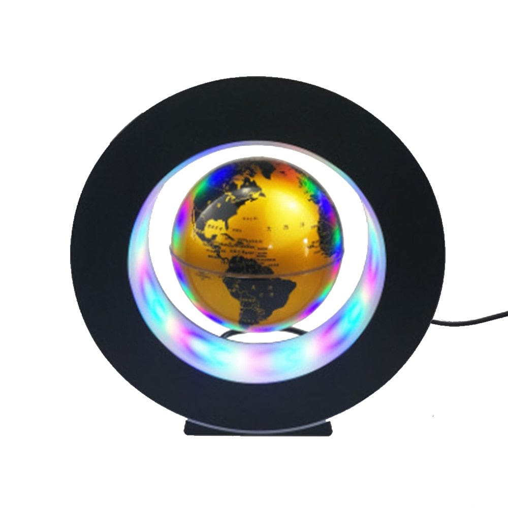 Leviterende lampe | Magnetisk levitasjonsklode LED roterende globe