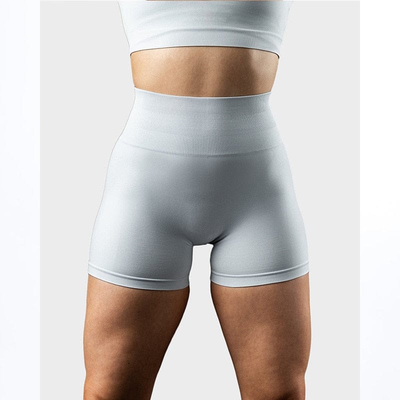 Høy midje Push Up Elastisitet Pustende Scrunch Butt Sports Shorts