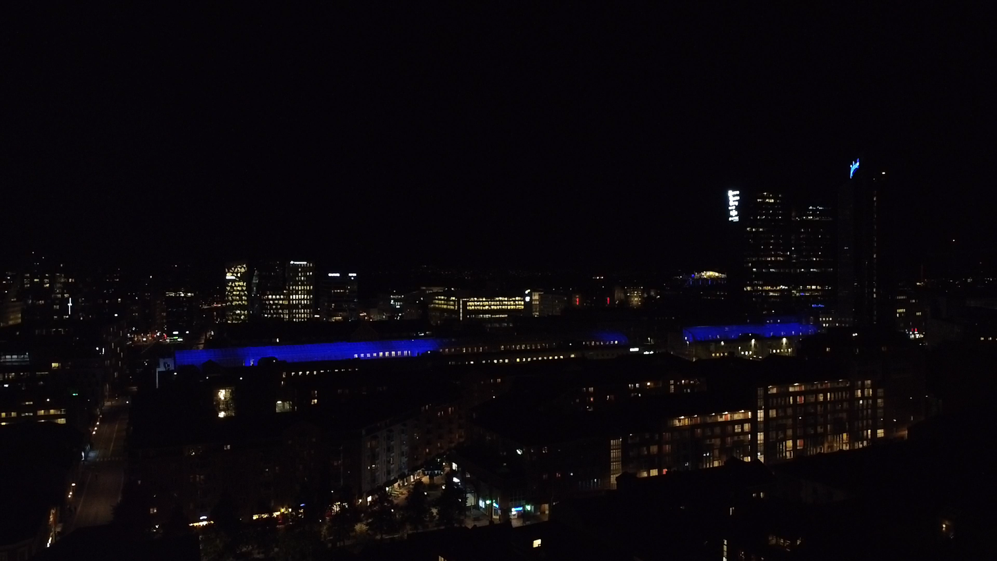 Oslo City At Night
