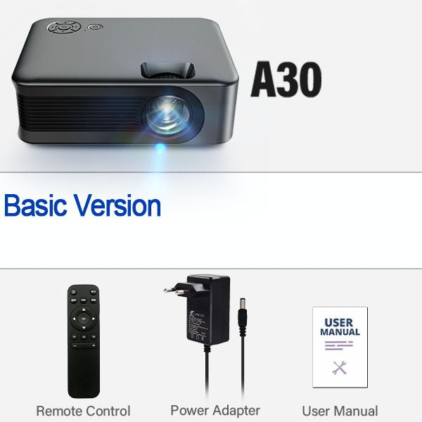 MINI Projector Portable Home Theater Cinema Phone Beamer LED