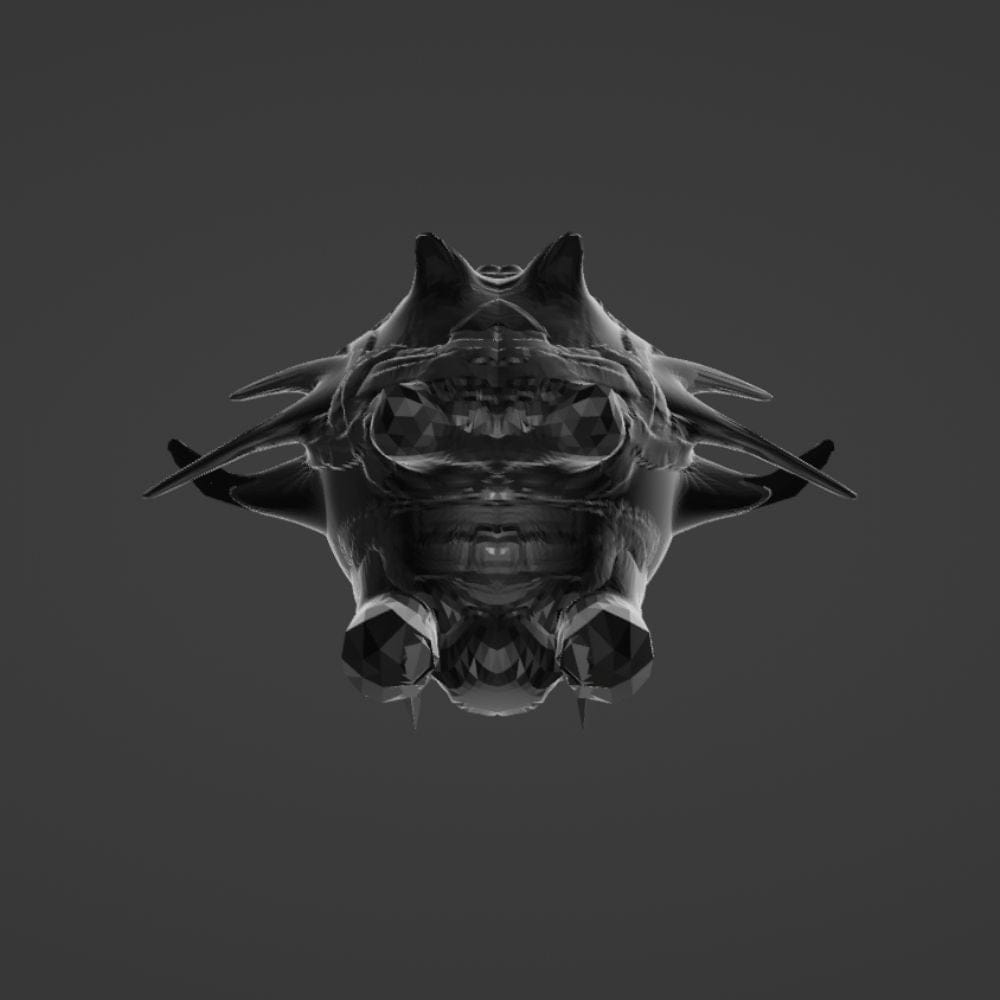 Alien Head 3D