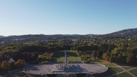 Monolit Frognerparken - Drone footage 1080p