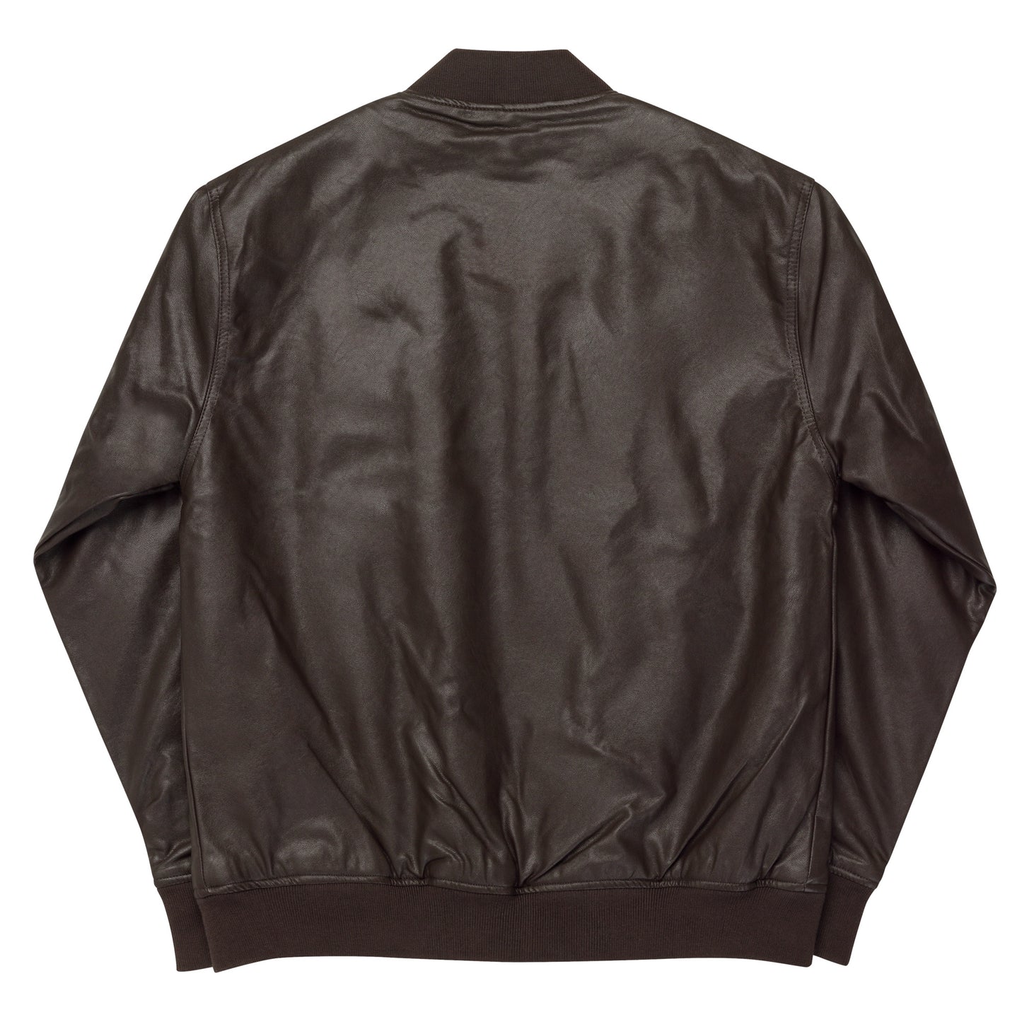 Don Molura Leather Bomber Jacket