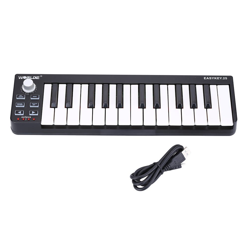 Beretia 25-tangenters MIDI-keyboard