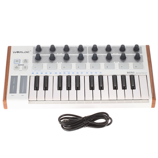 Beretia 25-tangenters MIDI-keyboard