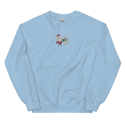 Santa & Snowman Unisex Sweatshirt