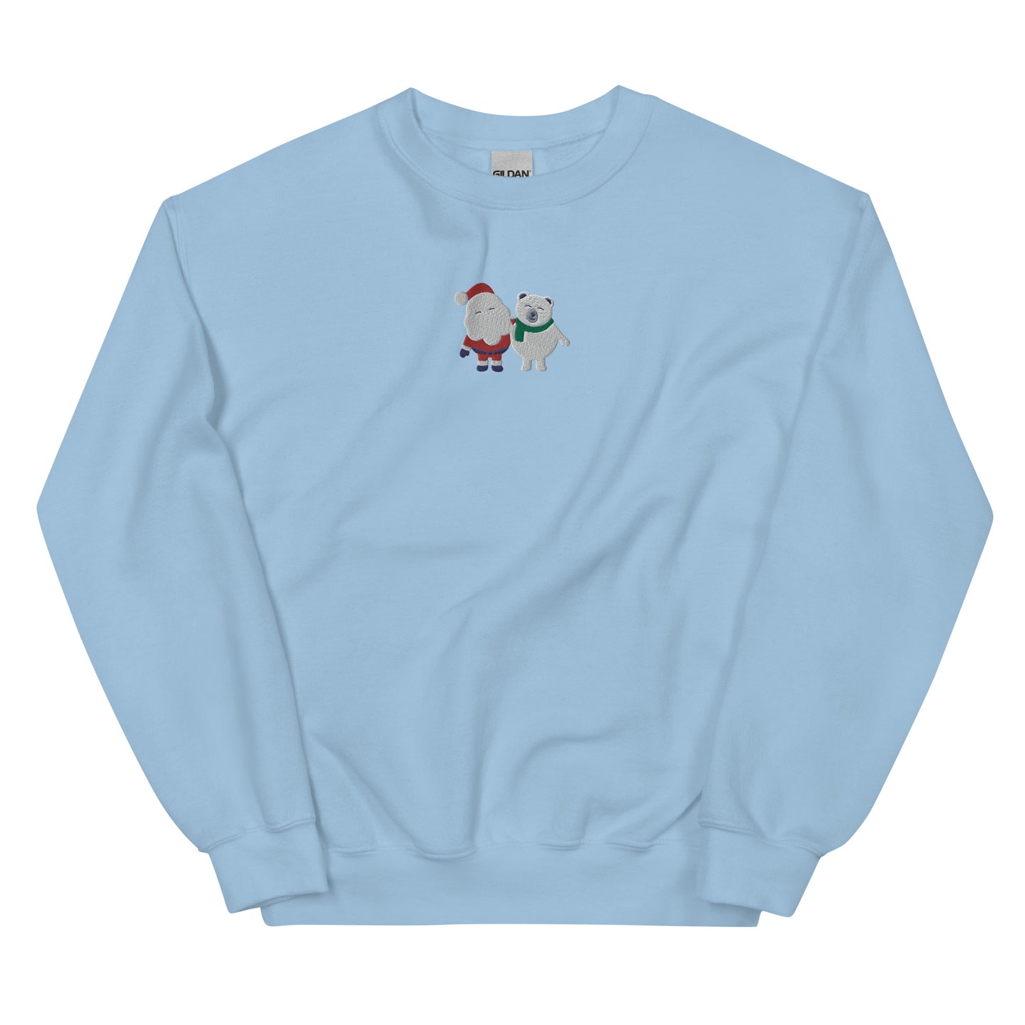 Santa &amp; Snowman Unisex genser