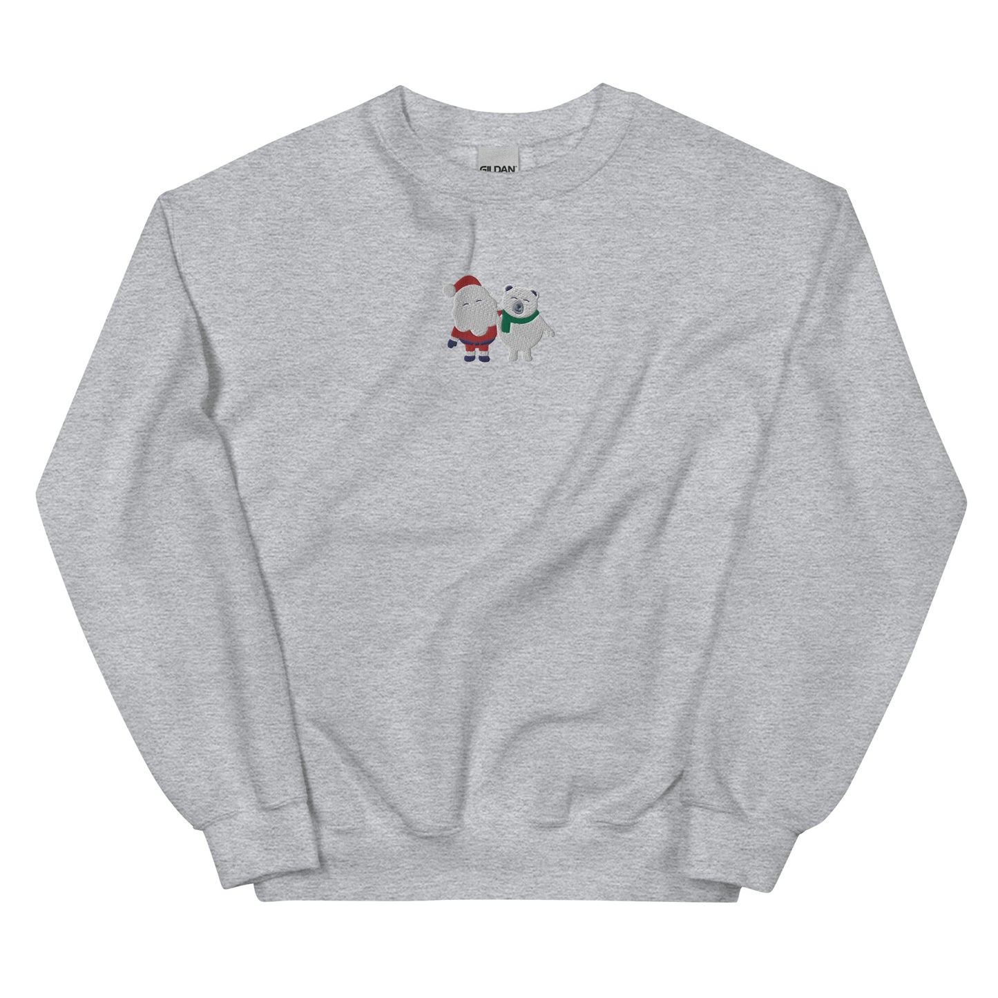 Santa &amp; Snowman Unisex genser